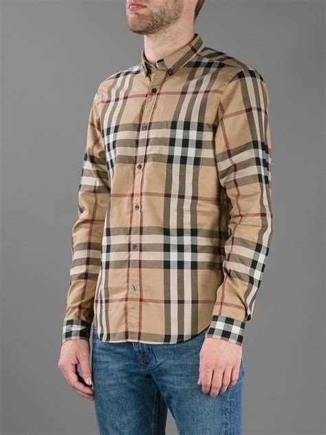 burberry check pants outfit|Burberry checkered shirt.